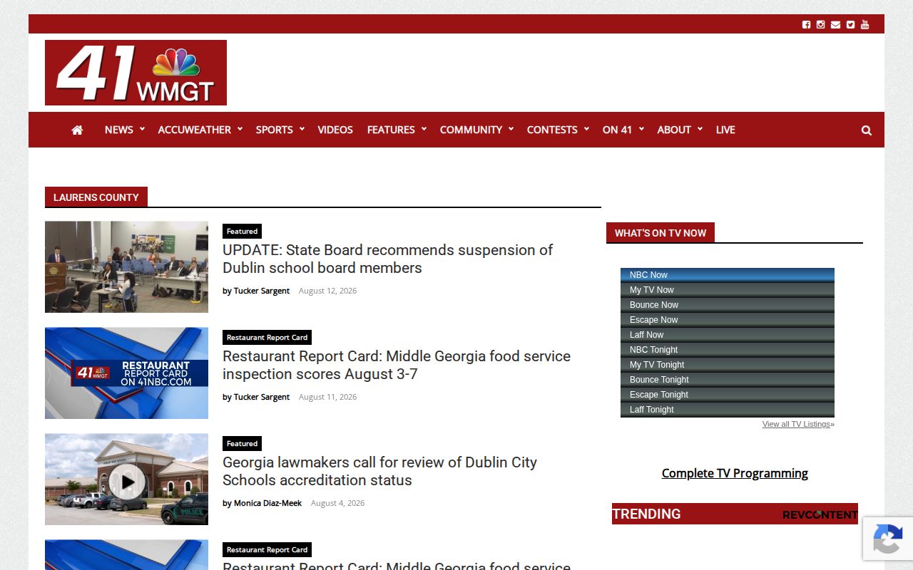 41NBC Laurens County crime news coverage